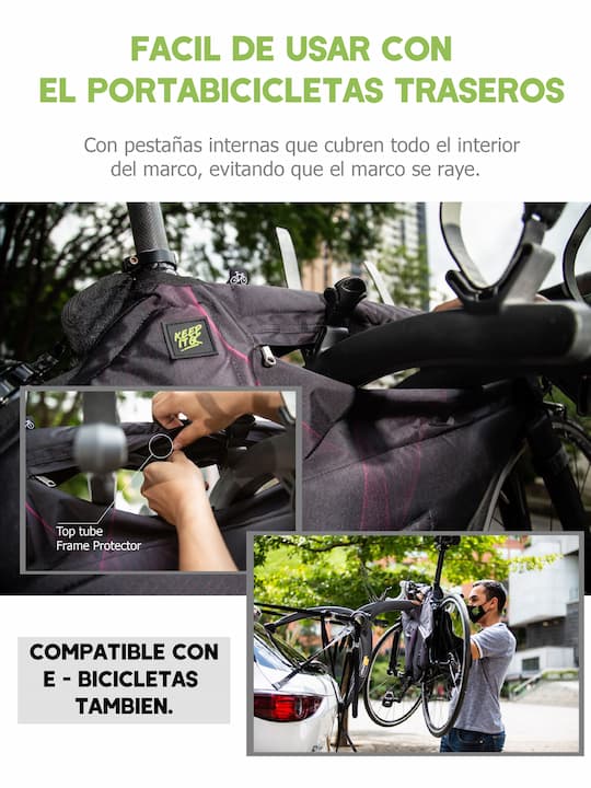 NICEDACK Guardabarros para bicicleta, protector de barro ajustable de MTB,  guardabarros delanteros y traseros compatibles con neumáticos gruesos de